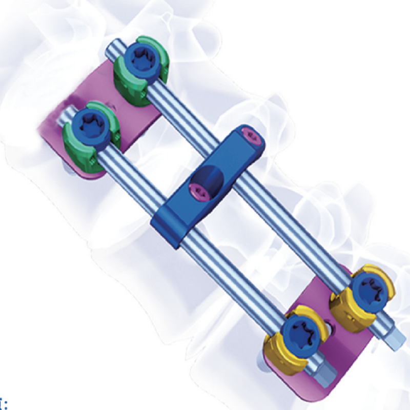 DEFENDER 5.5 Anterior screw-rod internal fixation system for thoracolumbar vertebrae